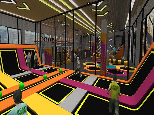 Indoor Play Trampoline Park 3.4