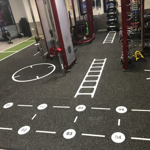 GYM FLOORING RUBBER ROLL